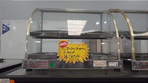 ESTUFA TITA VIDRO CURVO 6 BANDEJAS 250W 220V