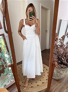 Vestido Cuore Off-white