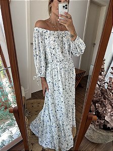 Vestido Garden Azul