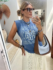 T-shirt Indigo Azul