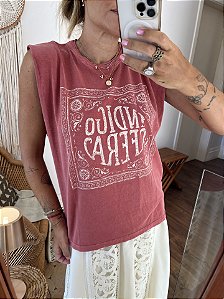 T-shirt Indigo Canela