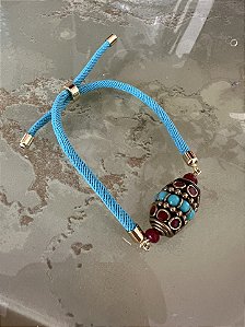 Pulseira Praia do Engenho Turquesa