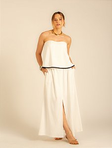 Top Sem Alça Serena Off-White