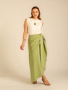 Saia Pareô Calmaria Verde Avocado