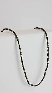 Colar Sorrir Espinelio Negro Pequeno