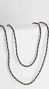 Colar Sorrir Espinelio Negro Grande