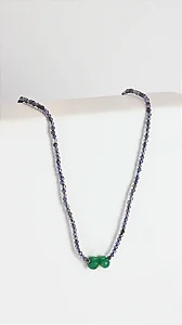 Colar Amar Iolita Esmeraldas