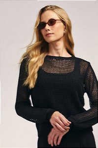 Blusa Cristina Preta