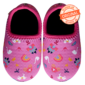 AKINO INFANTIL ENCANTADA - Sapatilha neoprene 100%original