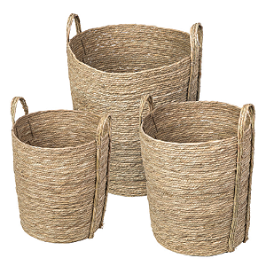 Kit Cestos IEB 0148 com fibra natural