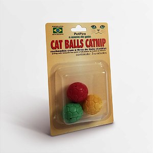 CatBalls Recheado com CatNip 