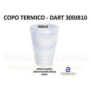 COPO TERMICO 300ML 40X25 DART 300JB10