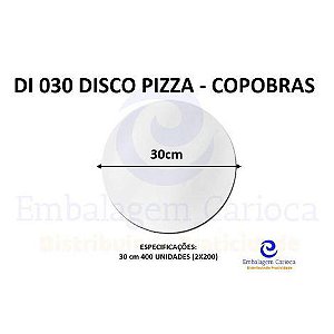 DI 030 DISCO PIZZA 30CM FD.2X200 COPOBRAS