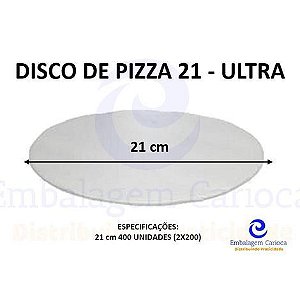 DISCO DE PIZZA 21 C/400 ULTRA 208MM