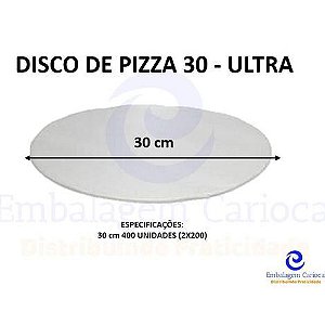 DISCO DE PIZZA 30CM C/400 ULTRA 298MM