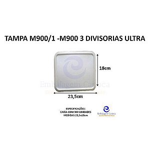 TAMPA M900/1 - M900/3 DIVISORIAS FD C/300 ULTRA 23,5X18