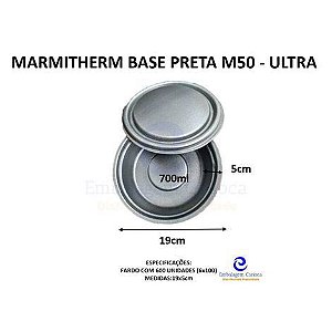 MARMITHERM BASE PRETA M50 FD/6X100 ULTRA 19X5,0 700ML