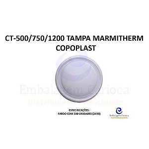 CT-500/750/1200 TAMPA MARMITHERM FD.2X50 COPOPLAST