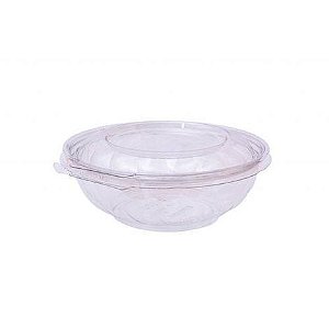 F255 SALADEIRA C/LACRE 750ML POTE REDONDO 17,5X4,9 CM 100UN FIBRAFORM