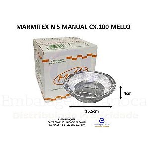 MARMITEX N 5 MANUAL CX.100 MELLO
