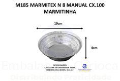 M185 MARMITEX N 8 MANUAL CX.100 MARMITINHA-750ML