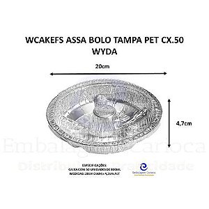 WCAKEFS ASSA BOLO TAMPA PET CX.50 WYDA - 800ML XXX
