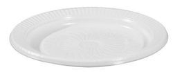 PR-15 BR CRISTALCOPO PRATO RASO PS 15CM BRANCO CX.100X10