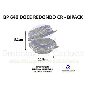 BP 640 DOCE REDONDO CR CX.300 BIPACK