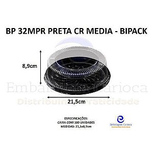 BP 32MPR PRETA CR MEDIA CX.100 BIPACK