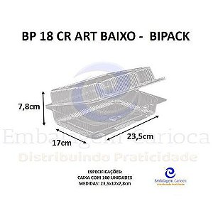BP 18 CR ART BAIXO CX.100 BIPACK