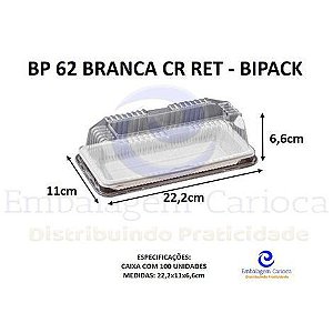 BP 62 BRANCA CR RET CX.100 BIPACK