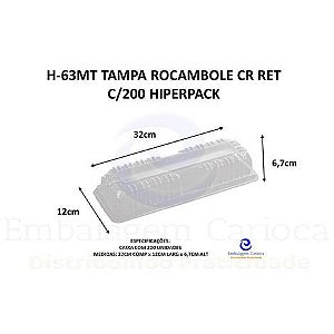 H-63MT TAMPA ROCAMBOLE CR RET C/200 HIPERPACK