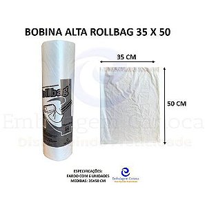 BOBINA ALTA 35 X 50 FD 6X500 ROLLBAG
