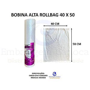 BOBINA ALTA 40 X 50 FD 6X500 ROLLBAG