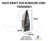 SACO KRAFT SOS BURGUER 15KG FD 5X100 24X12,5X34 ITAMARATI
