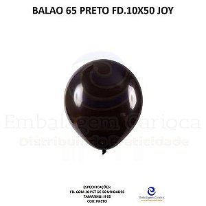 BALAO 65 PRETO FD.10X50 JOY