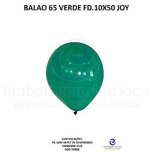 BALAO 65 VERDE FD.10X50 JOY