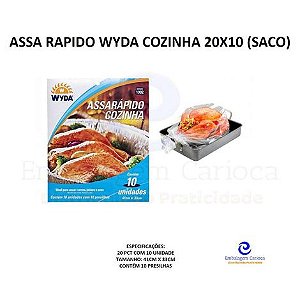 ASSA RAPIDO WYDA COZINHA 20X10 (SACO)