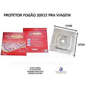 PROTETOR FOGAO 30X12 PRA VIAGEM