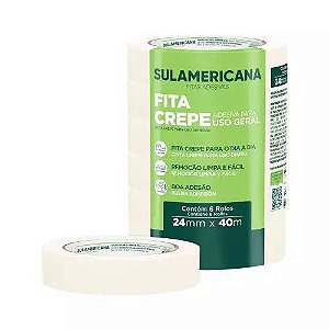 2251 - FITA CREPE - 24MM X 40M - SULAMERICANA-CX36