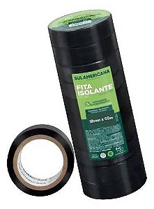 2422 - FITA ISOLANTE FLOW PACK-18MM X 5M SULAMERICANA -CX60