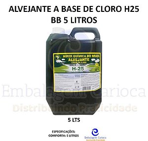 ALVEJANTE A BASE DE CLORO H25 BB 5 LITROS