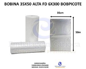 BOBINA 35X50 ALTA FD 6X300 BOBPICOTE