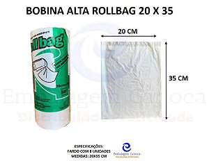 BOBINA ALTA 20X35 FD 8X500 ROLLBAG