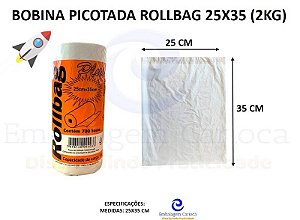 BOBINA ALTA 25X35 FD 8X500 ROLLBAG (Z)