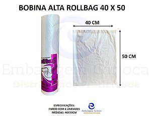 BOBINA ALTA 40 X 50 FD 6X500 ROLLBAG