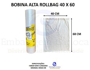BOBINA ALTA 40 X 60 FD 6X400 ROLLBAG