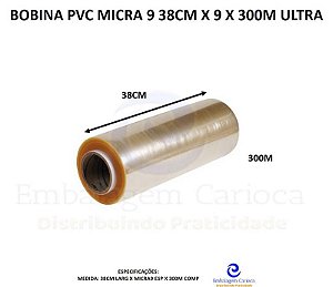BOBINA PVC MICRA 9 38CM X 9 X 300M ULTRA