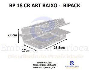 BP 18 CR ART BAIXO CX.100 BIPACK