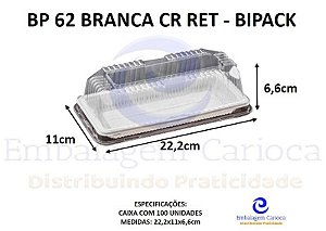 BP 62 BRANCA CR RET CX.100 BIPACK